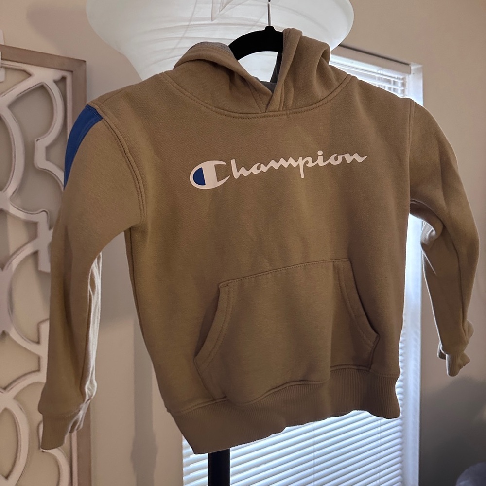 Champion Light tan boys hoodie